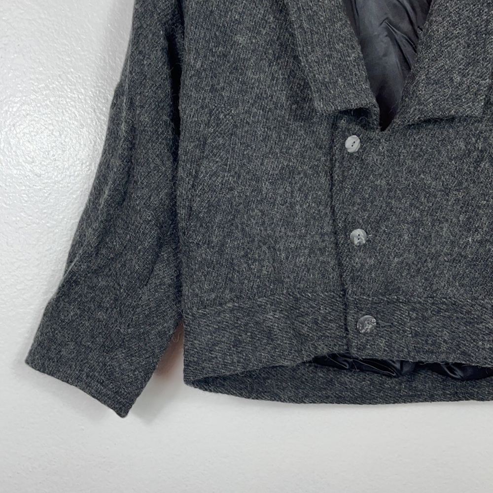 Araro Uomo Wool Blend Short Coat Size Large - Picture 4 of 8